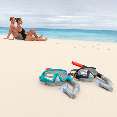 Máscara de Buceo Snorkel +14 Bestway Spark Wave