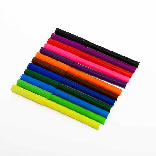 Marcadores Finos 12 Unidades