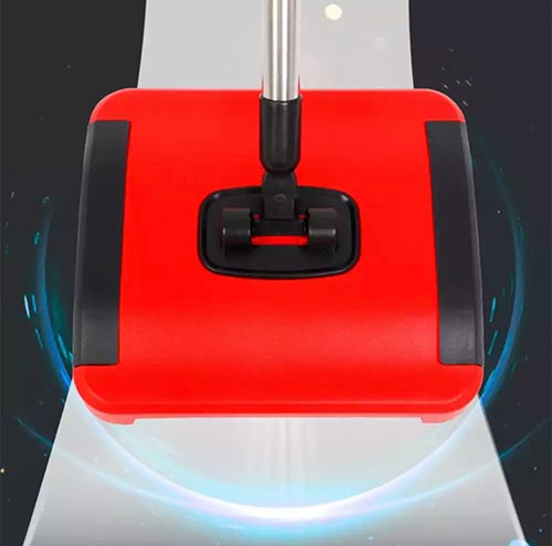 Barredora De Alfombras Manual 110x24x22 Color Rojo