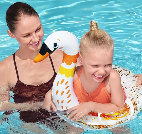 Aro Flotador Glitter +3 Bestway