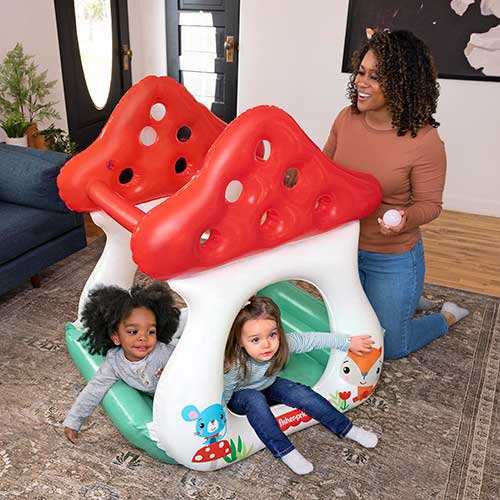 Hongo Inflable Con Pelotas +2 Fisher Price 93570