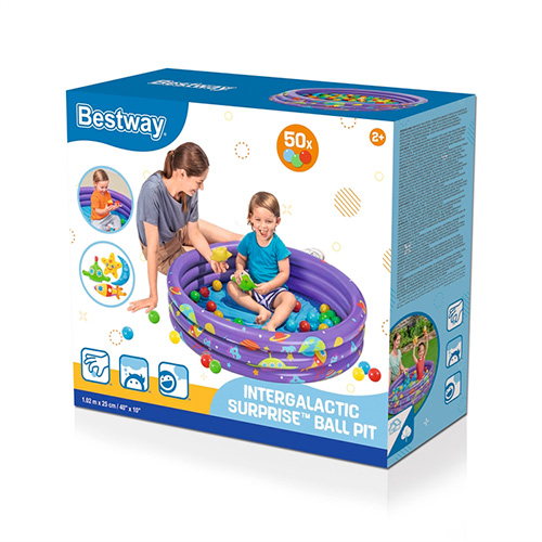 Piscina Infantil Pelotero Intergalactic +3 Bestway