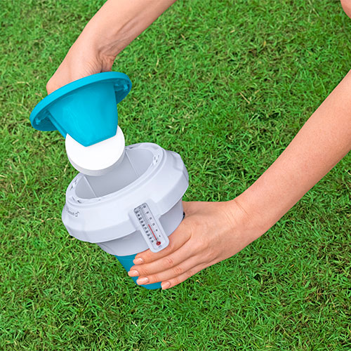 Flotador Químico Cloro C/Termómetro Bestway 58701