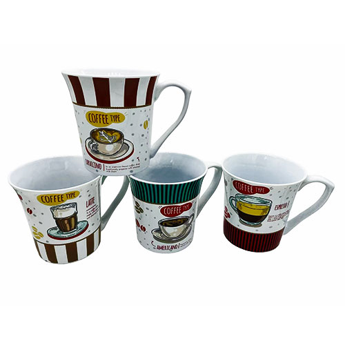 Tazas De Cerámica Coffee Type 450ml