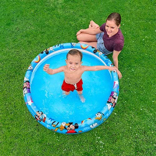 Piscina Infantil Mickey Mouse 140lt +2 Bestway