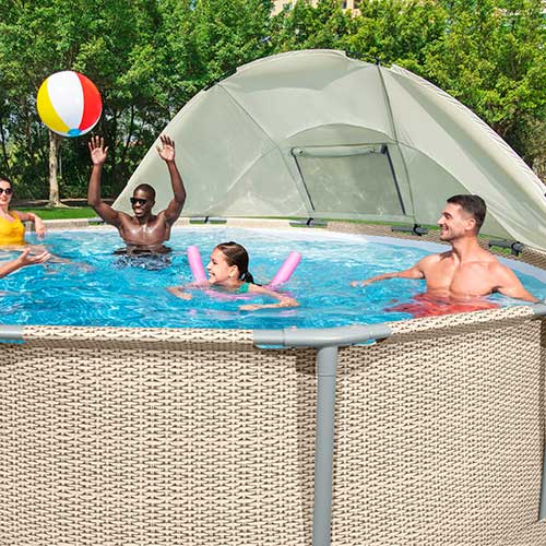 Toldo Lateral Para Piscinas Bestway 58681