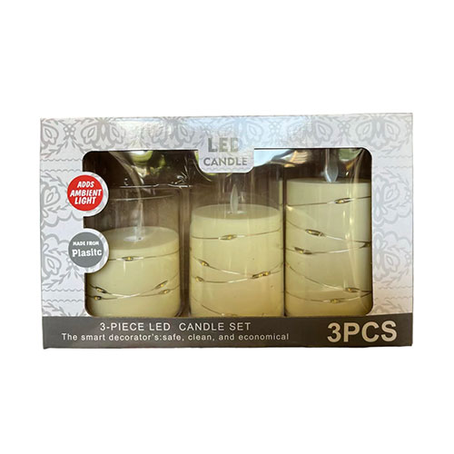 Velas Led Set x 3