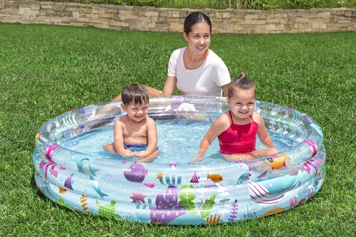 Piscina Infantil 51004 3 Anillos +2 Bestway