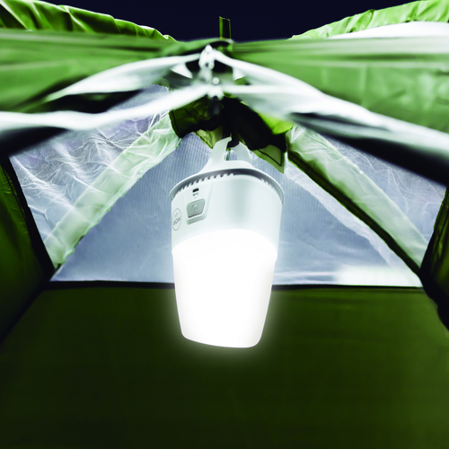 Linterna LED Recargable 11x10,5x19,5 Mor 9196