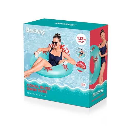 Aro Coral Bliss Con Respaldo +14 Bestway