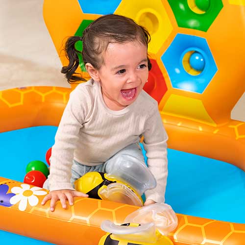Piscina Infantil Abejas Con Pelotas +1 Bestway