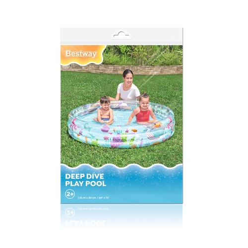 Piscina Infantil 51004 3 Anillos +2 Bestway