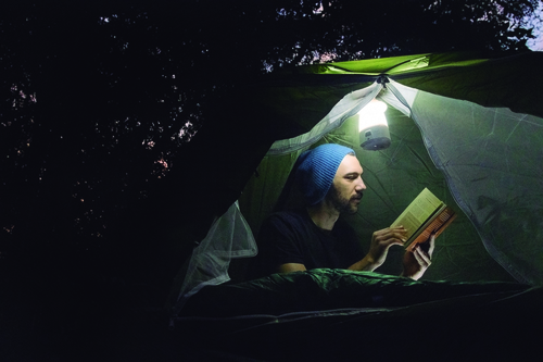 Linterna LED Recargable 11x10,5x19,5 Mor 9196