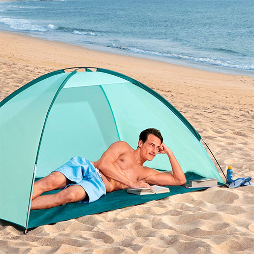 Carpa De Playa Cortavientos 2 Personas Bestway