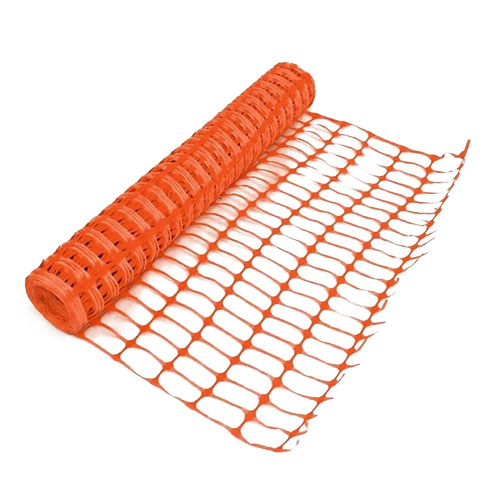 Malla De Seguridad Rollo 50mt x 1mt 6.5x3.5cm