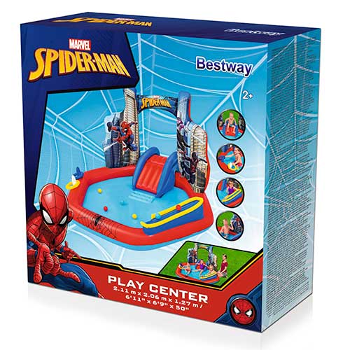 Piscina Interactiva Spiderman +2 Bestway