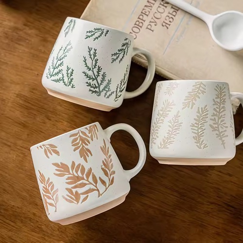 Tazas De Cerámica Ramas