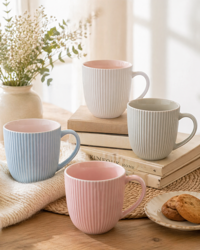 Tazas De Cerámica Pastel