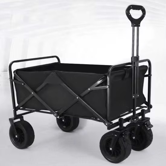 Carro Plegable Multiuso Negro 72x48x47