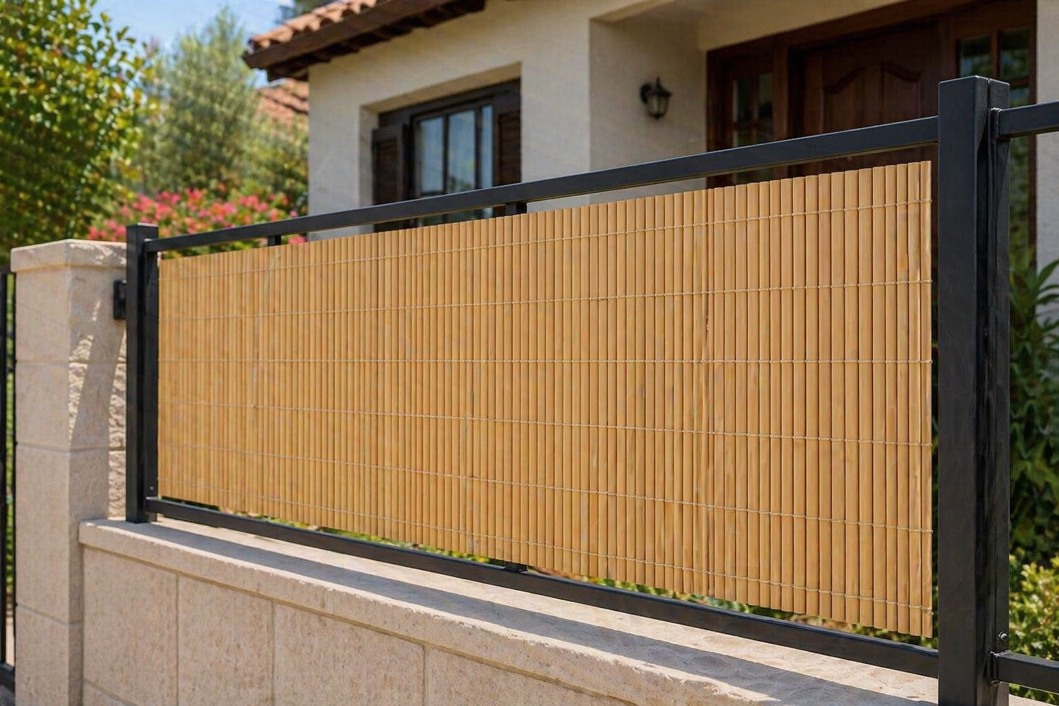 Cerco Esterilla Plástica 120x300 Bambú