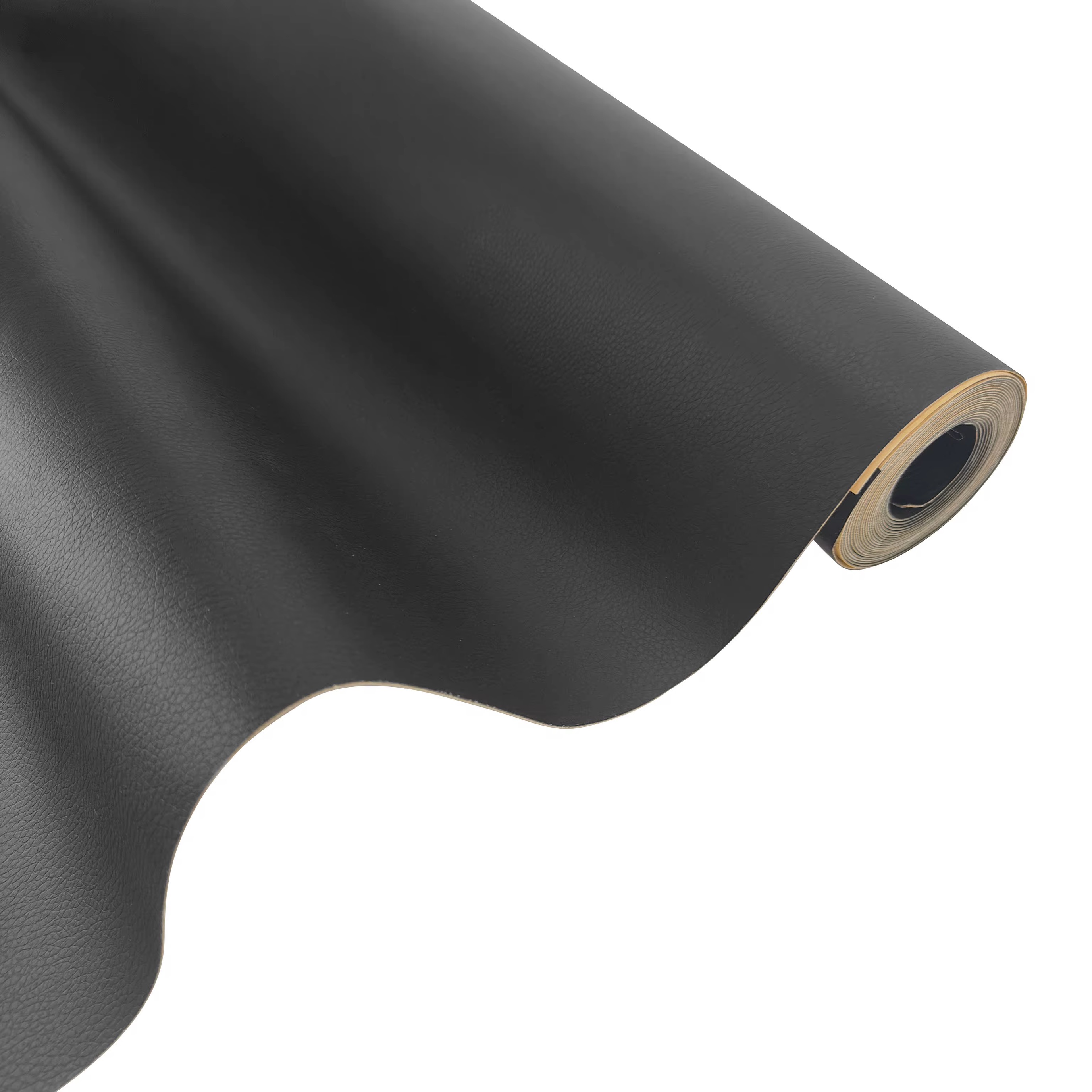 Ecocuero Adhesivo Negro Rollo 50x137
