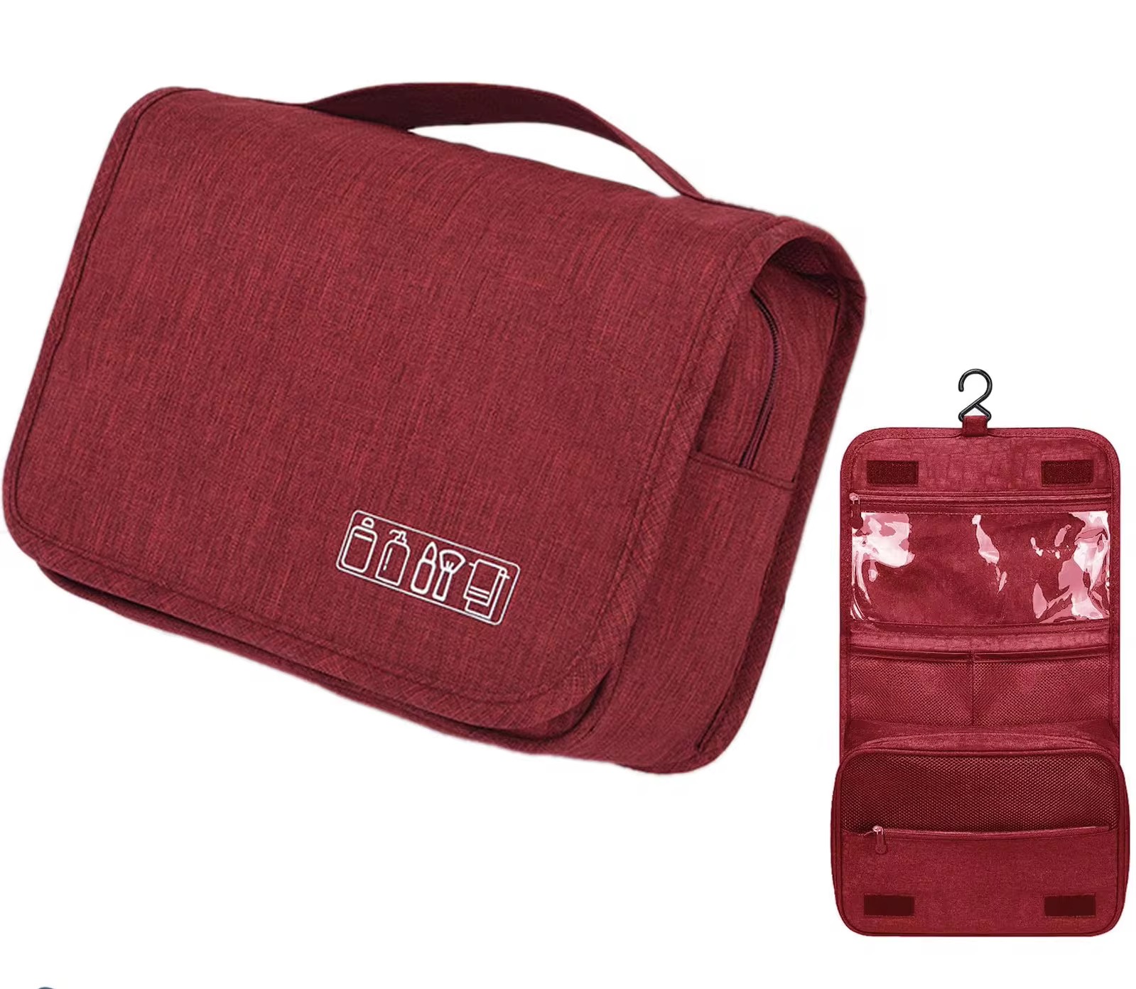 Necessaire De Viaje Rojo
